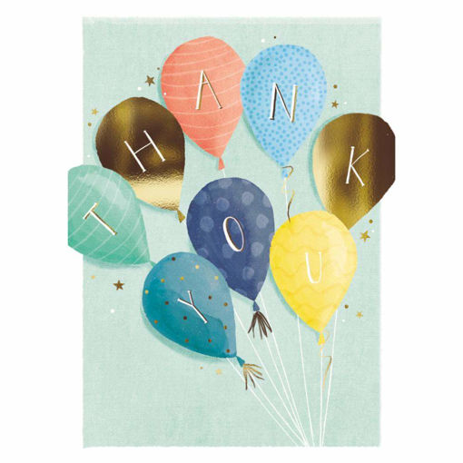 Picture of THANK YOU CARD BALLOONS